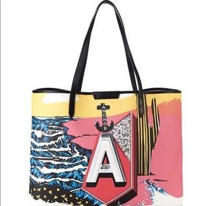 Mary Katrantzou Alphabetized tote